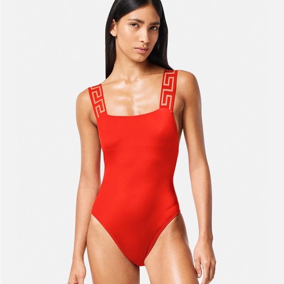 Versace Greca Border One Piece Swimsuit! - Picture 1 of 3